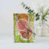 abstract severe dizziness moving foward collage postkarte (Stehend Vorderseite)