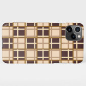 Abstract Shades of Brown iPhone 11 Pro Max Case Hülle (Rückseite (Horizontal))