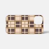 Abstract Shades of Brown iPhone 13 Mini Case Hülle (Rückseite (Horizontal))
