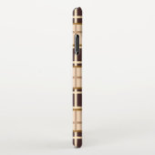 Abstract Shades of Brown iPhone XS Max Case Hülle (Rechte Seite)