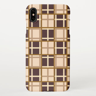 Abstract Shades of Brown iPhone XS Max Case Hülle