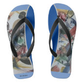 Abstract Shadow Flip Flops Badesandalen (Fußbett)