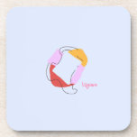 Abstract Shape Coaster Getränkeuntersetzer<br><div class="desc">This abstract shape coaster adds a modern and artistic touch to your home décor. Featuring a bold abstract design with clean lines and contemporary style, it enhances coffee tables, dining areas, or office desks while protecting surfaces from spills and heat. Both functional and decorative, this coaster brings personality to everyday...</div>