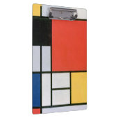 Abstract Shapes Mondrian Klemmbrett (Rechts)