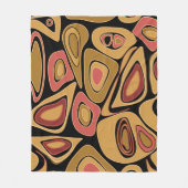 Abstract simple seamless texture pattern print fleecedecke (Vorderseite)