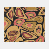 Abstract simple seamless texture pattern print fleecedecke (Vorderseite (Horizontal))