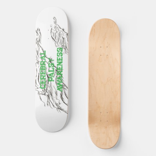 abstract skateboard (Vorderseite)