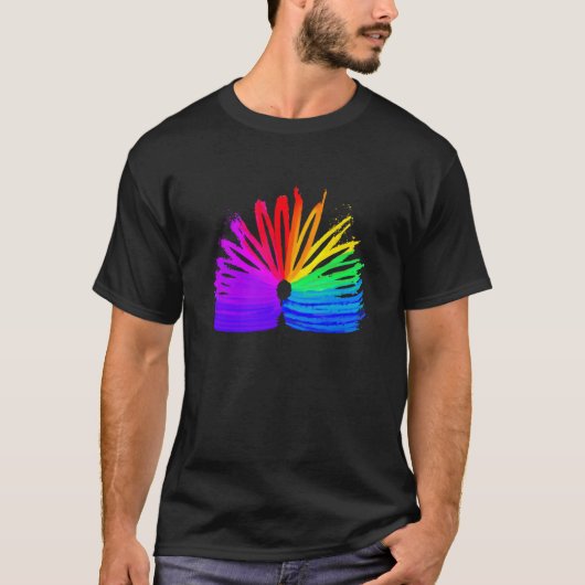 Abstract Slinky Retro Slinky Slinky Manipulation T-Shirt (Vorderseite)