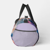Abstract Space Nebula Art - Colorful Cosmic Duffle Bag (Rechts)