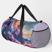 Abstract Space Nebula Art - Colorful Cosmic Duffle Bag (Rechte Ecke)