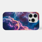Abstract Space Nebula Art - Colorful IPhone Case Hülle (Rückseite (Horizontal))