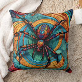 ABSTRACT SPIDER CUSHION KISSEN