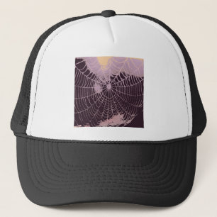 Abstract Spider Web Truckerkappe