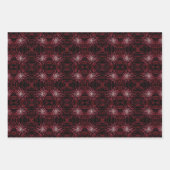 Abstract Splatter Dots Of Pinks And Reds Pattern Geschenkpapier Set (Vorderseite 3)