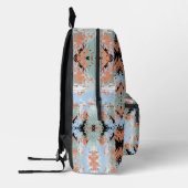 Abstract Split Ends Pattern And Soft Pastels Bedruckter Rucksack (Links)