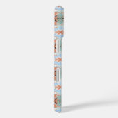 Abstract Split Ends Pattern And Soft Pastels Case-Mate iPhone Hülle (Rückseite / Rechts)