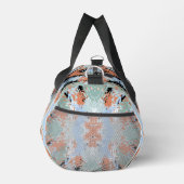 Abstract Split Ends Pattern And Soft Pastels Duffle Bag (Rechts)