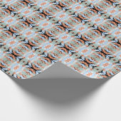 Abstract Split Ends Pattern And Soft Pastels Geschenkpapier (Ecke)