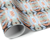 Abstract Split Ends Pattern And Soft Pastels Geschenkpapier (Rolleneckpunkt)