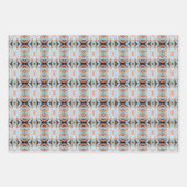 Abstract Split Ends Pattern And Soft Pastels Geschenkpapier Set (Vorderseite 3)