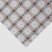 Abstract Split Ends Pattern And Soft Pastels Seidenpapier (Ausschnitt)