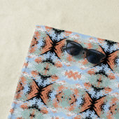 Abstract Split Ends Pattern And Soft Pastels Strandtuch (Beispiel)