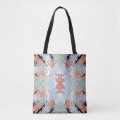 Abstract Split Ends Pattern And Soft Pastels Tasche (Vorderseite)