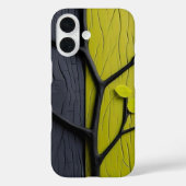 Abstract Split Tree Texture Phone Case (Rückseite)