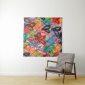 Abstract Spray Paint Texture Backgroundart,street, Wandteppich (Beispiel (Horizontal))