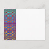 Abstract Squares 2 Postkarte (Vorderseite)