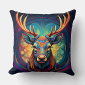 ABSTRACT STAG CUSHION KISSEN (Vorderseite)