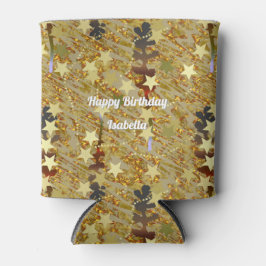 Abstract Stencil Pattern Glitz Any Age Birthday Dosenkühler