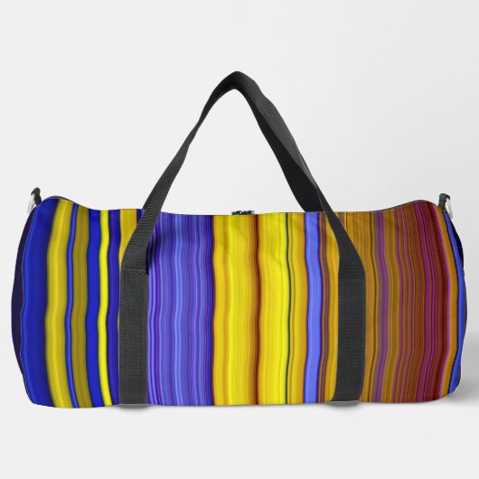Abstract Stripes Design 1 Duffle Bag (Vorderseite)