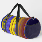 Abstract Stripes Design 1 Duffle Bag (Rechte Ecke)
