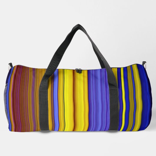 Abstract Stripes Design 1 Duffle Bag (Rückseite)