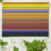 Abstract Stripes Design 1 Geschirrtuch (Gefaltet)
