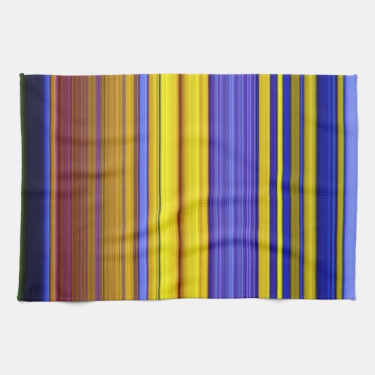 Abstract Stripes Design 1 Geschirrtuch (Horizontal)