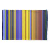 Abstract Stripes Design 1 Kissenbezug (Rückseite)