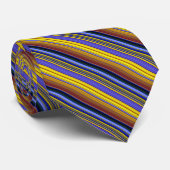 Abstract Stripes Design 1 Krawatte (Gerollt)