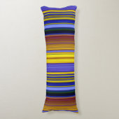 Abstract Stripes Design 1 Seitenschläferkissen (Vorderseite Vertikal)
