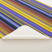 Abstract Stripes Design 1 Sherpadecke (3/4)