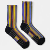 Abstract Stripes Design 1 Socken (Rechts)