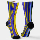 Abstract Stripes Design 1 Socken (Gewinkelt)