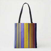 Abstract Stripes Design 1 Tasche (Vorderseite)