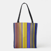Abstract Stripes Design 1 Tasche (Rückseite)