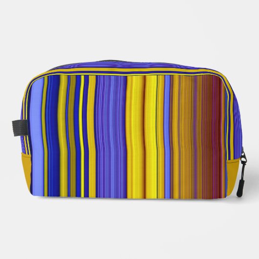 Abstract Stripes Design 1 Waschbeutel (Vorderseite)