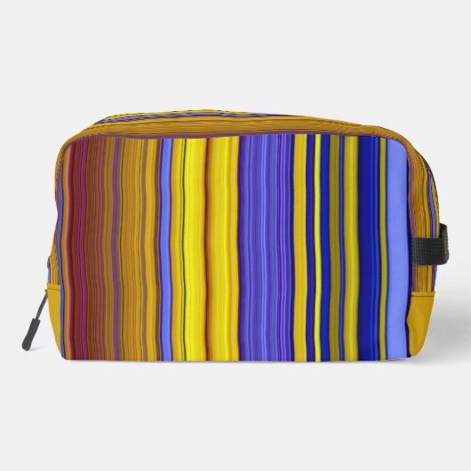 Abstract Stripes Design 1 Waschbeutel (Rückseite)