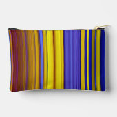 Abstract Stripes Design 1 Zubehörtasche (Rückseite)