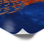 Abstract Sun Poster (Ecke)