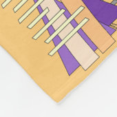 Abstract Sun, Shadows, Reflections, and Structures Fleecedecke (Ecke)